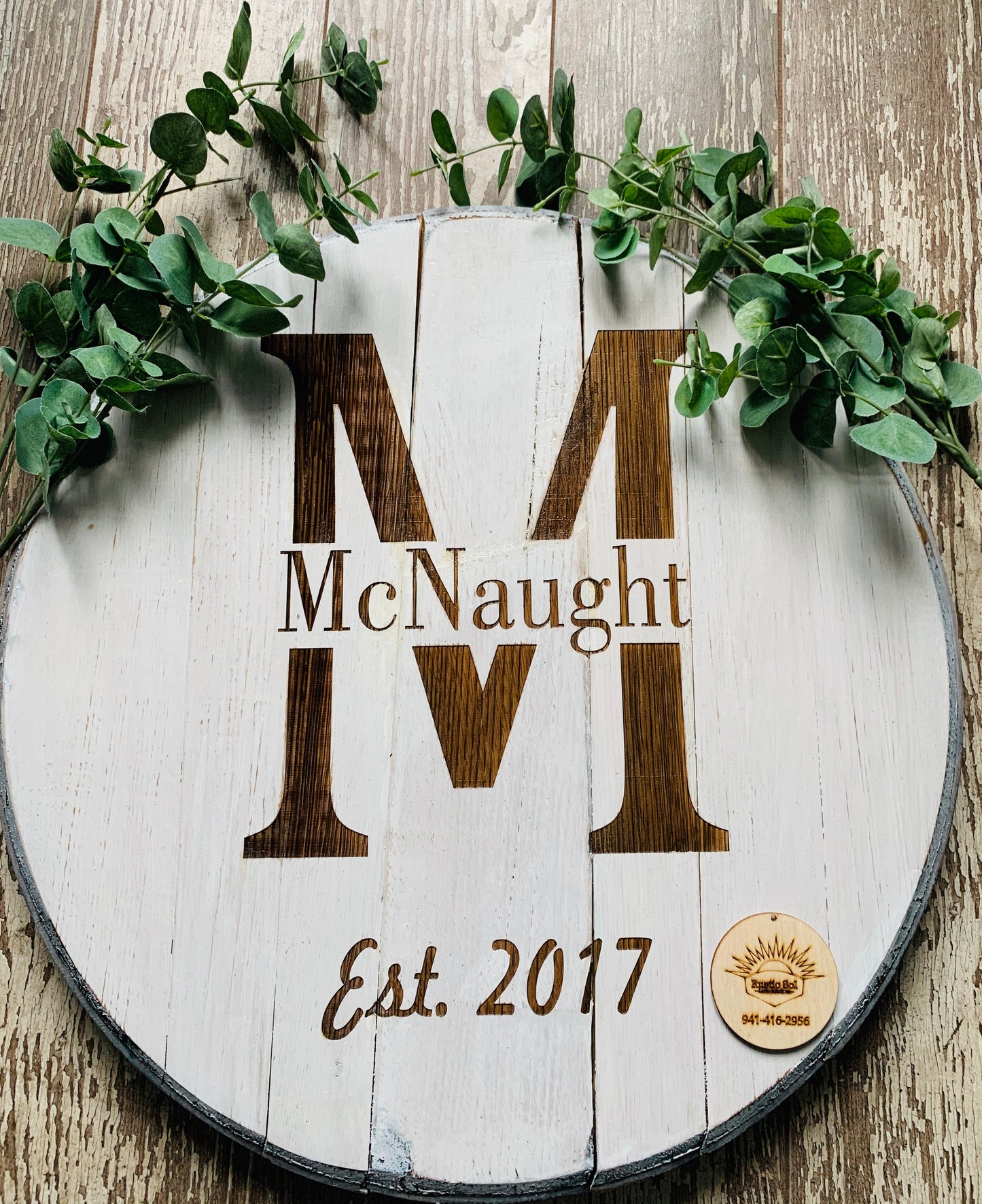 Bourbon Barrel Lid
